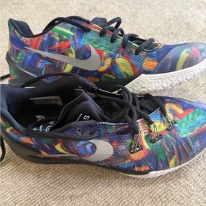 Nike Hyperchase Net Collectors Society  Multicolor Athletic Shoes size 9.5 Great